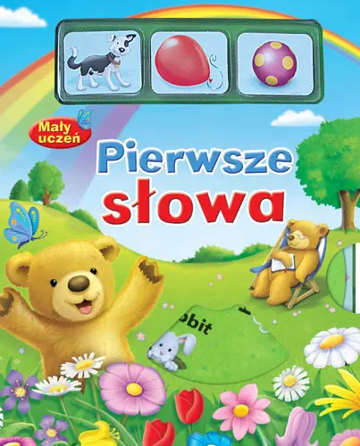 Okładka: Pierwsze słowa. Mały uczeń