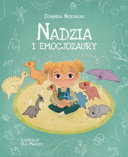 Okładka: Nadzia i Emocjozaury