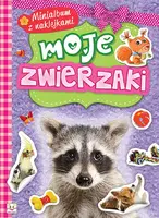 Okładka: Minialbum z naklejkami. Moje zwierzątka