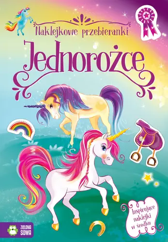 Okładka: Naklejkowe przebieranki. Jednorożce