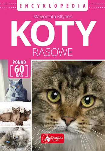 Okładka: Koty rasowe. Encyklopedia