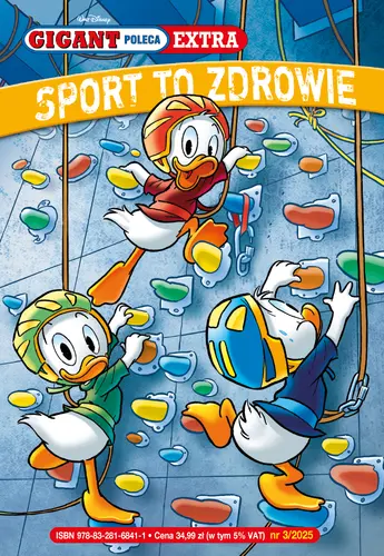 Okładka: Gigant Poleca Extra. Sport to zdrowie! Tom 3/2025