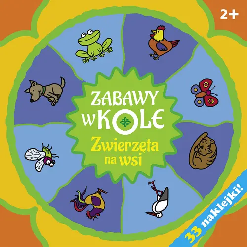Okładka: Zabawy w kole. Zwierzęta na wsi