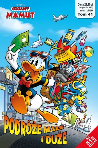 Okładka: Gigant Mamut. Podróże małe i duże. Tom 2/2024