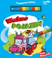 Okładka: Flamaster wodny. Ważne pojazdy
