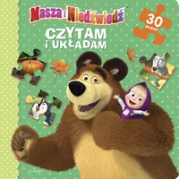 Okładka: Masza i Niedźwiedź. Czytam i układam