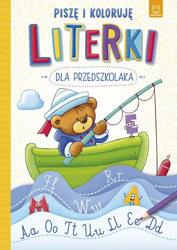 Okładka: Literki dla przedszkolaka. Piszę i koloruję