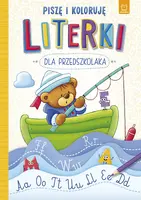 Okładka: Literki dla przedszkolaka. Piszę i koloruję