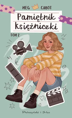 Okładka: Pamiętnik księżniczki. Tom 2