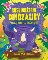 Okładka: Roślinożerne dinozaury. Ponad 250 naklejek