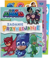 Okładka: Pidżamersi. Zadanie Przyklejanie