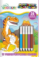 Okładka: Lubię Dinozaury. Numerkowe kolorowanki. W prehistorycznej krainie