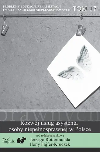 Okładka: Rozwój usług asystenta osoby niepełnosprawnej w Polsce