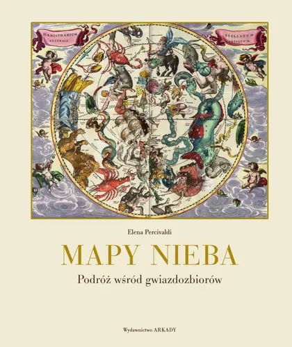 Okładka: Mapy nieba. Podróż wśród gwiazdozbiorów