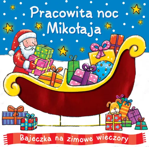 Okładka: Pracowita noc Mikołaja