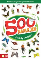 Okładka: 500 naklejek. Owady i robaki