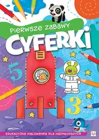 Okładka: Pierwsze zabawy. Cyferki.