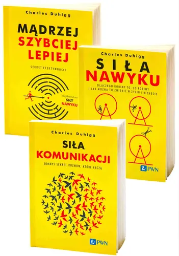 Okładka: Rozwój osobisty z Duhiggiem - PAKIET