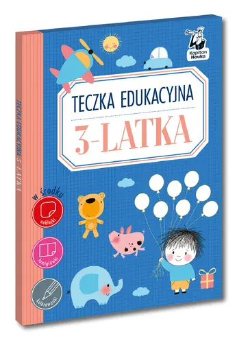 Okładka: Teczka edukacyjna 3-latka