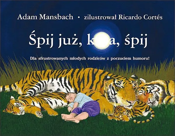 Okładka: Śpij już, k***a, śpij