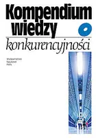 Okładka: Kompendium wiedzy o konkurencyjności.