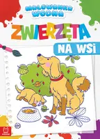 Okładka: Malowanka wodna. Zwierzęta na wsi