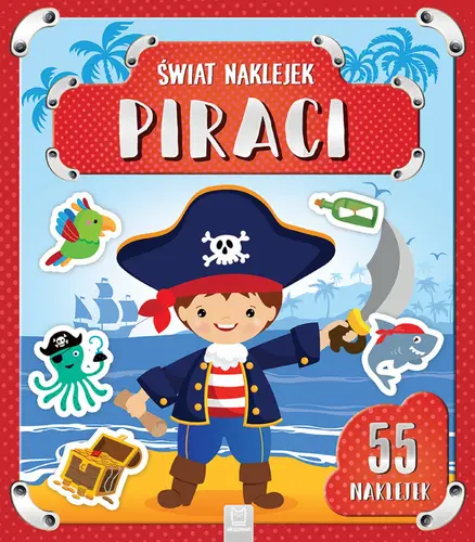 Okładka: Świat naklejek. Piraci