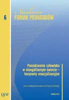 Okładka: Poszukiwanie człowieka w nieegalitarnym świecie – horyzonty resocjalizacyjne Naukowe