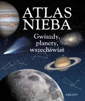 Okładka: Atlas nieba. Gwiazdy, planety, wszechświat