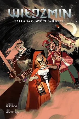 Okładka: Wiedźmin. Tom 7. Ballada o dwóch wilkach