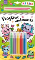 Okładka: Piaskowe malowanki. Na łące