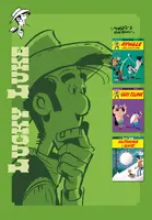 Okładka: Lucky Luke. Rywale z Painful Gulch, Góry Czarne, Daltonowie i zamieć