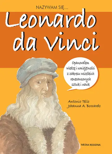 Okładka: Nazywam sie Leonardo da Vinci