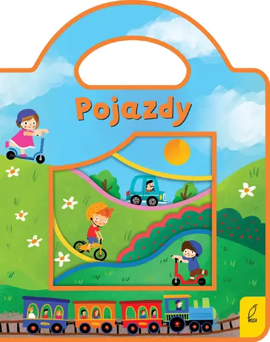 Okładka: Pojazdy. Wykrojnik piankowy