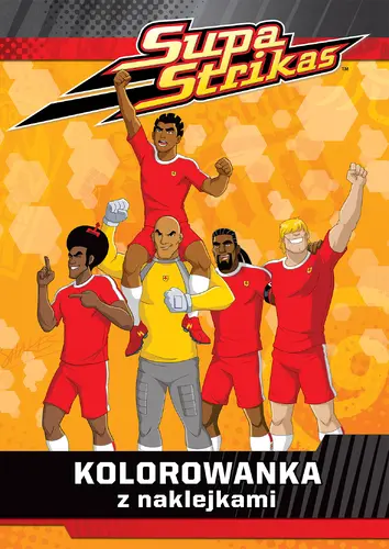 Okładka: SUPA STRIKAS Kolorowanka 2