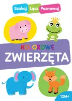 Okładka: Szukaj, łącz, poznawaj! Kolorowe zwierzęta