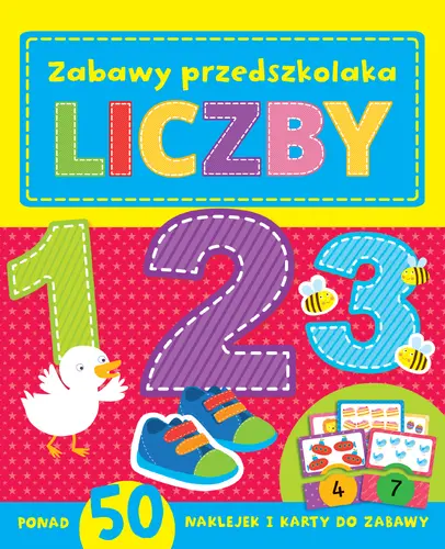 Okładka: Zabawy  przedszkolaka. Liczby