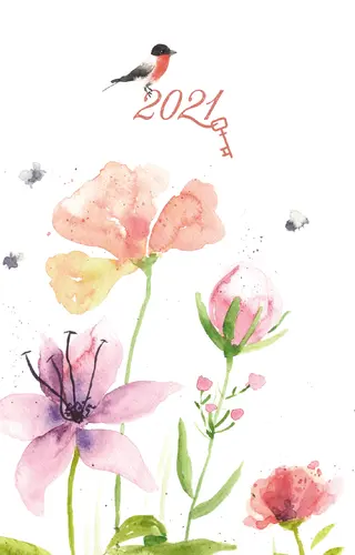 Okładka: Kalendarz 2021. Tajemniczy ogród