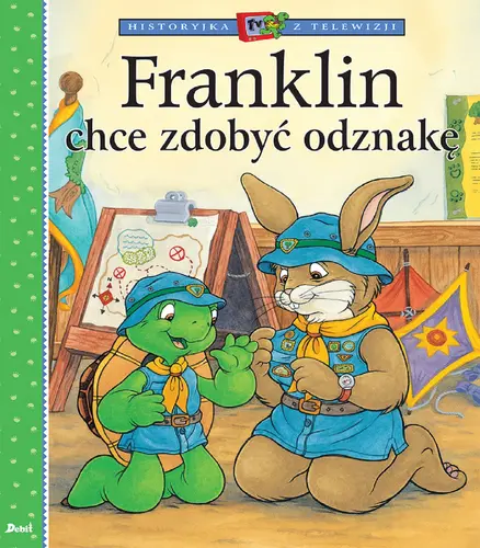 Okładka: Franklin chce zdobyć odznakę
