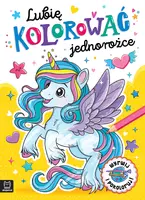 Okładka: Lubię kolorować jednorożce