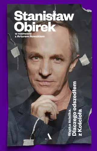 Okładka: Wąska ścieżka. Dlaczego odszedłem z Kościoła