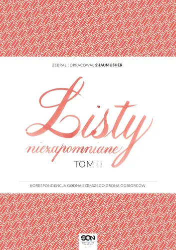 Okładka: Listy niezapomniane. Tom II