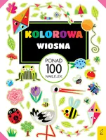 Okładka: Ponad 100 naklejek. Kolorowa wiosna