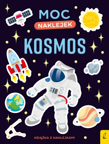 Okładka: Moc naklejek. Kosmos