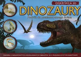 Okładka: Odkrywca 3D. Dinozaury