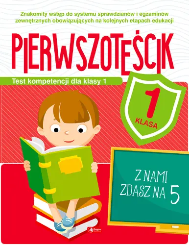Okładka: Pierwszoteścik. Test kompetencji dla klasy 1