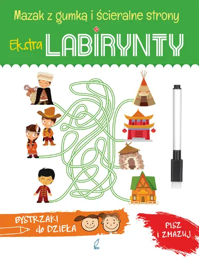 Okładka: Extra Labirynty. Bystrzaki do dzieła