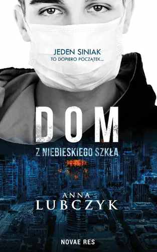 Okładka: Dom z niebieskiego szkła