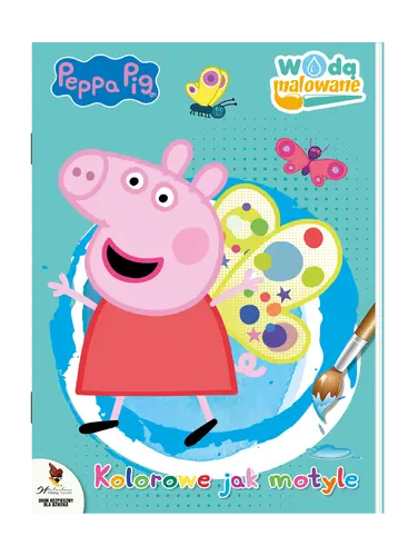 Okładka: Peppa Pig. Wodą malowane cz. 10