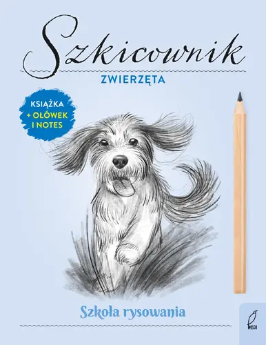 Okładka: Szkoła rysowania. Szkicownik. Zwierzęta